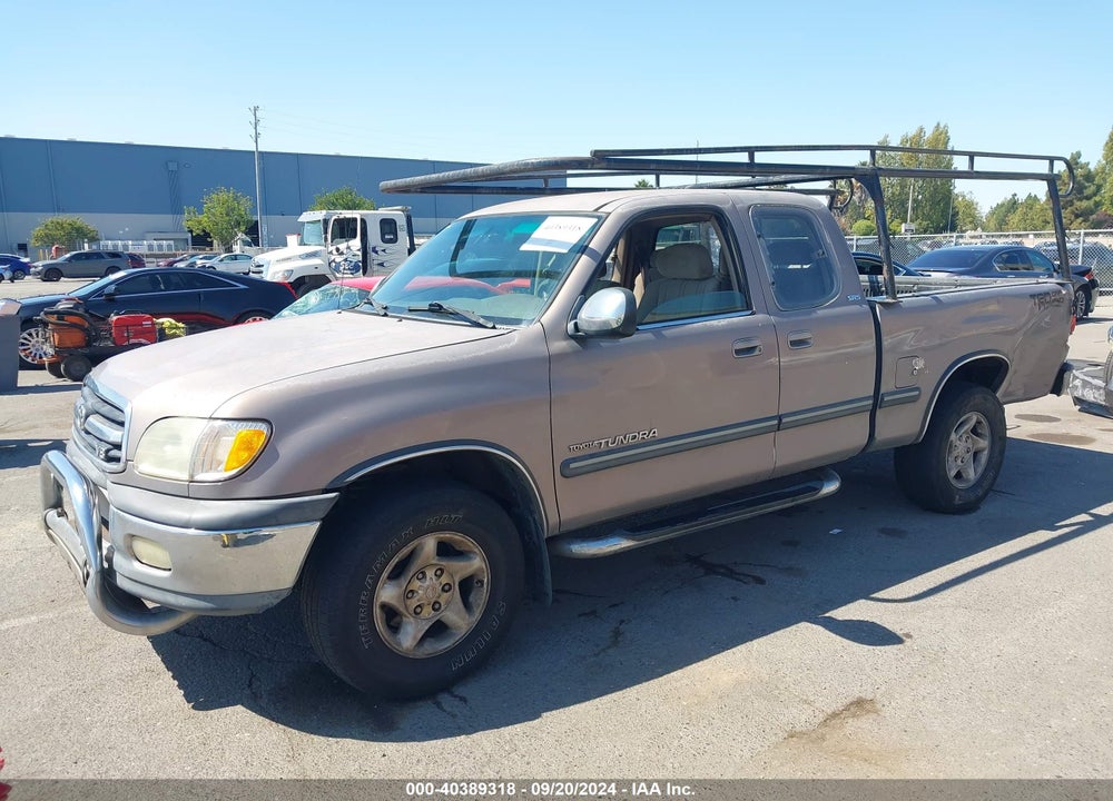 2002 TOYOTA TUNDRA SR5 V8 VIN: 5TBRT34162S288702