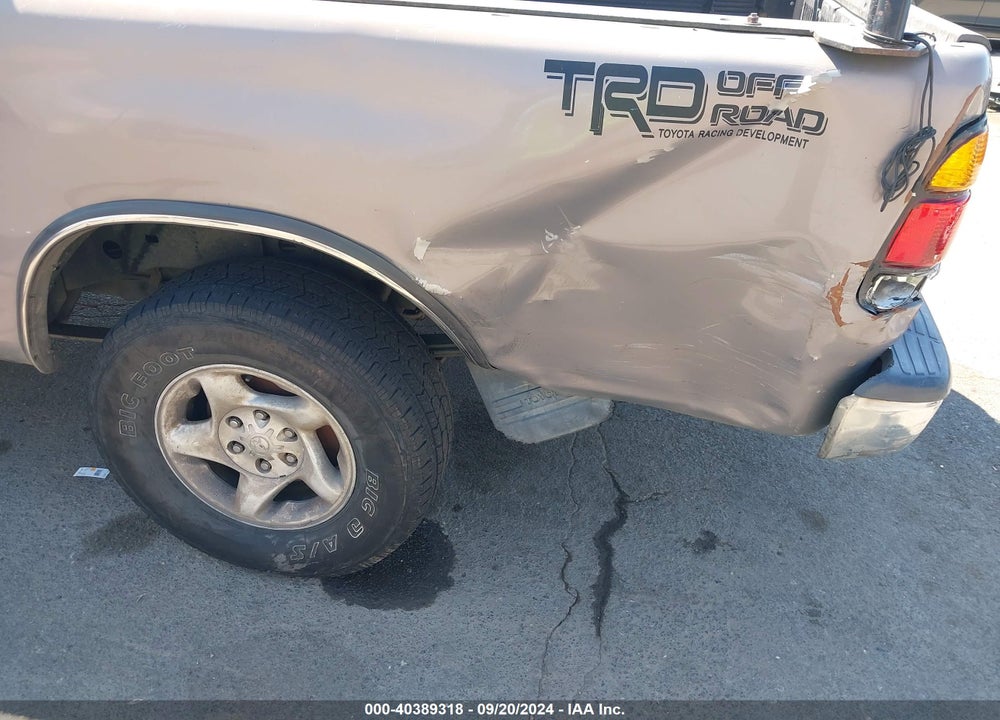 2002 TOYOTA TUNDRA SR5 V8 VIN: 5TBRT34162S288702