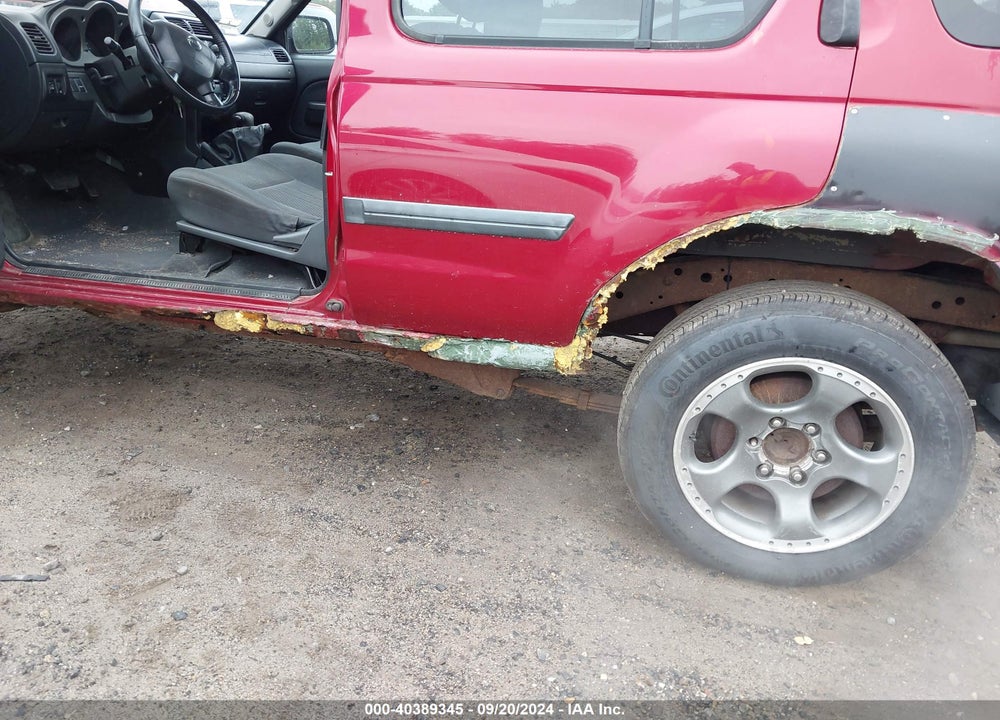 2003 NISSAN XTERRA SE S/C VIN: 5N1MD28Y13C683692
