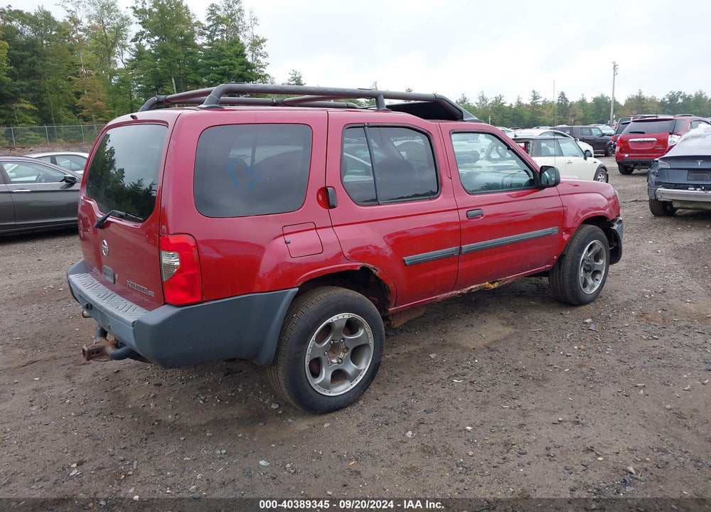 2003 NISSAN XTERRA SE S/C VIN: 5N1MD28Y13C683692