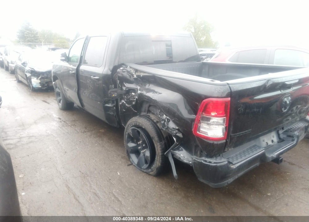 2019 RAM 1500 BIG HORN/LONE STAR 4X4 5'7 BOX VIN: 1C6RRFFG1KN835610