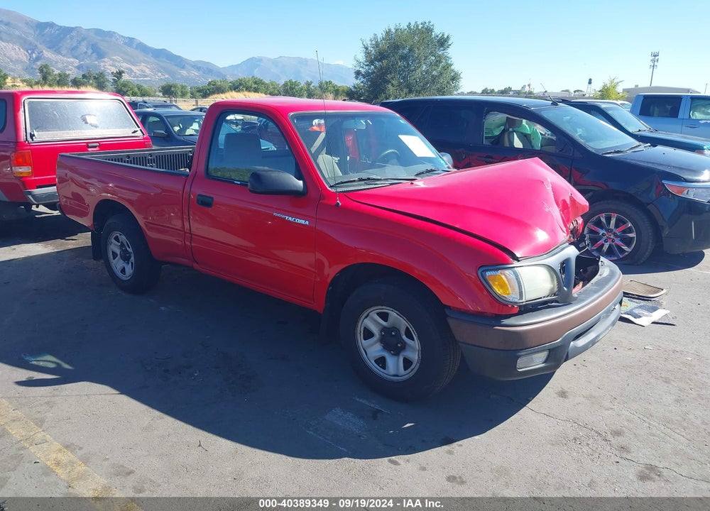 2001 TOYOTA TACOMA VIN: 5TENL42N41Z877993
