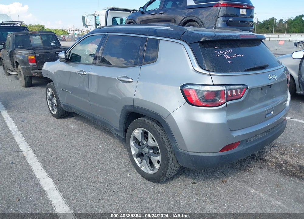 2019 JEEP COMPASS LIMITED FWD VIN: 3C4NJCCB7KT715302