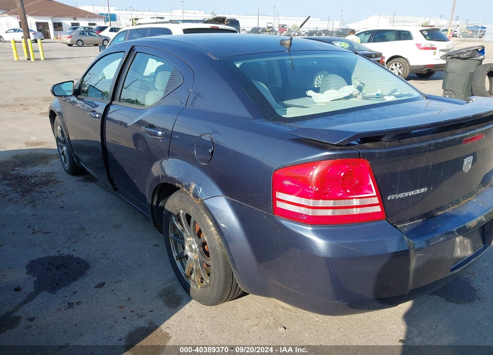 2008 DODGE AVENGER SXT VIN: 1B3LC56J28N142092