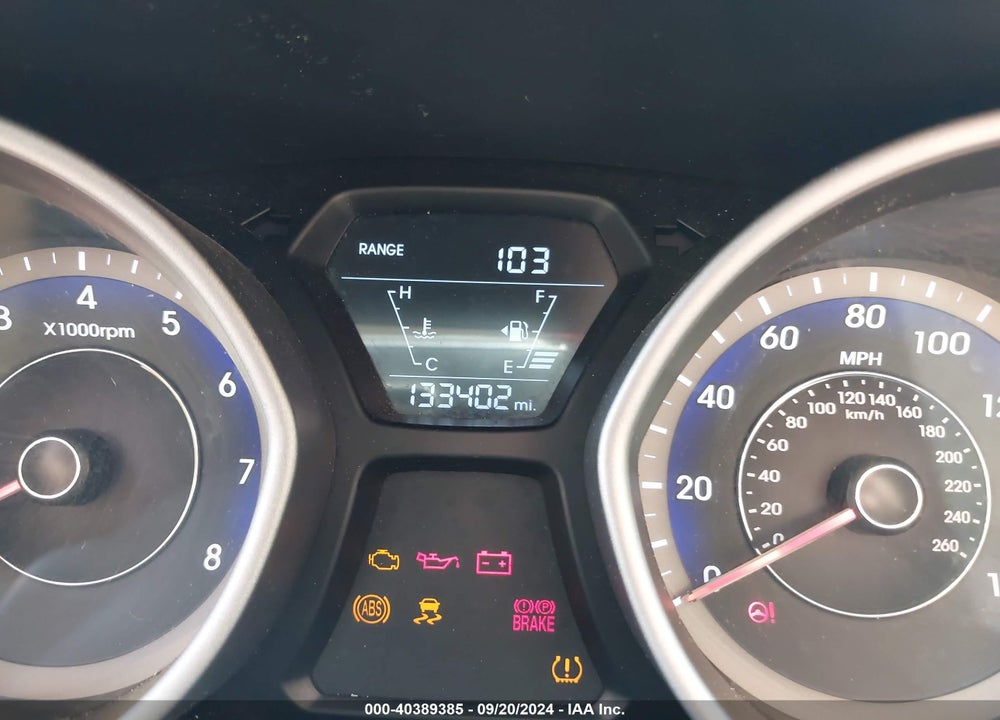 2016 HYUNDAI ELANTRA SE VIN: KMHDH4AE9GU557368