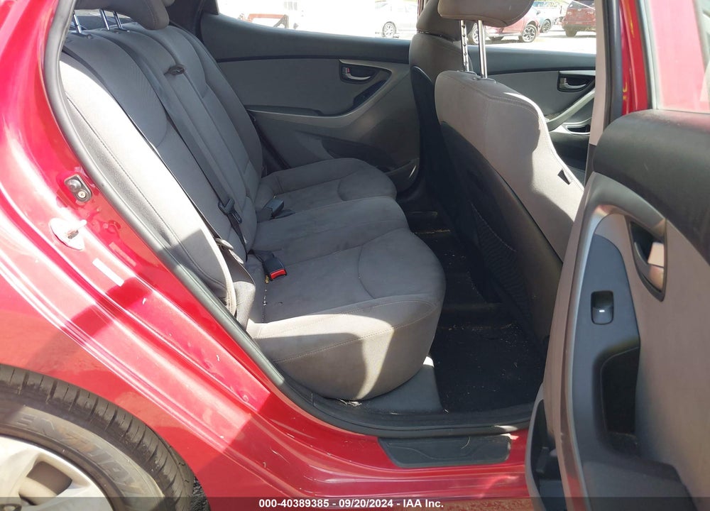 2016 HYUNDAI ELANTRA SE VIN: KMHDH4AE9GU557368