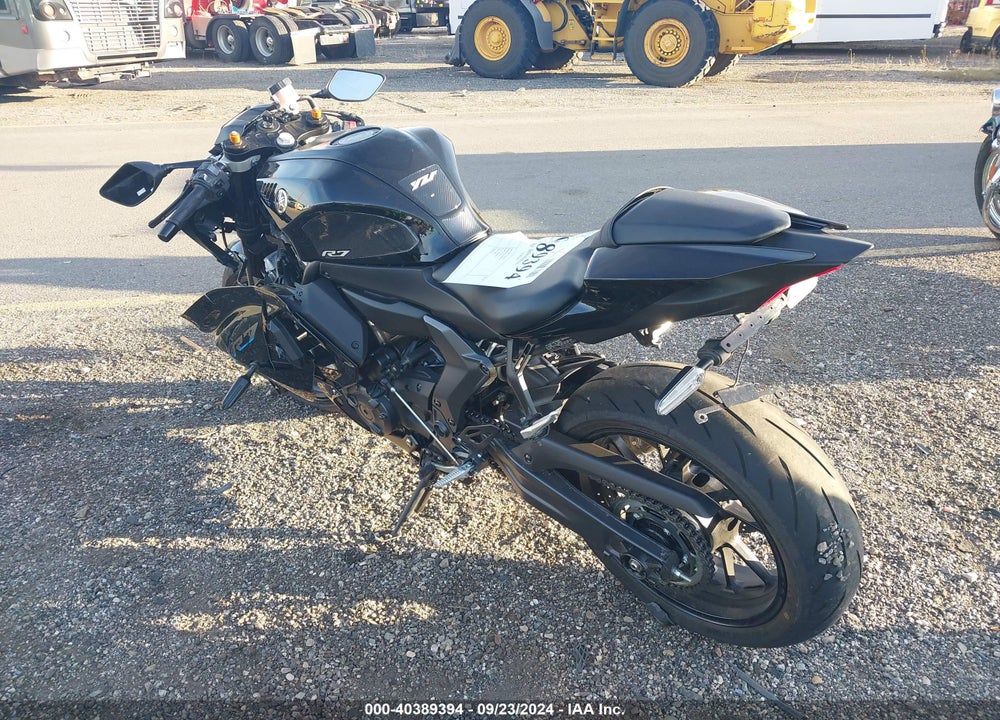 2022 YAMAHA YZFR7 VIN: JYARM38E5NA000909