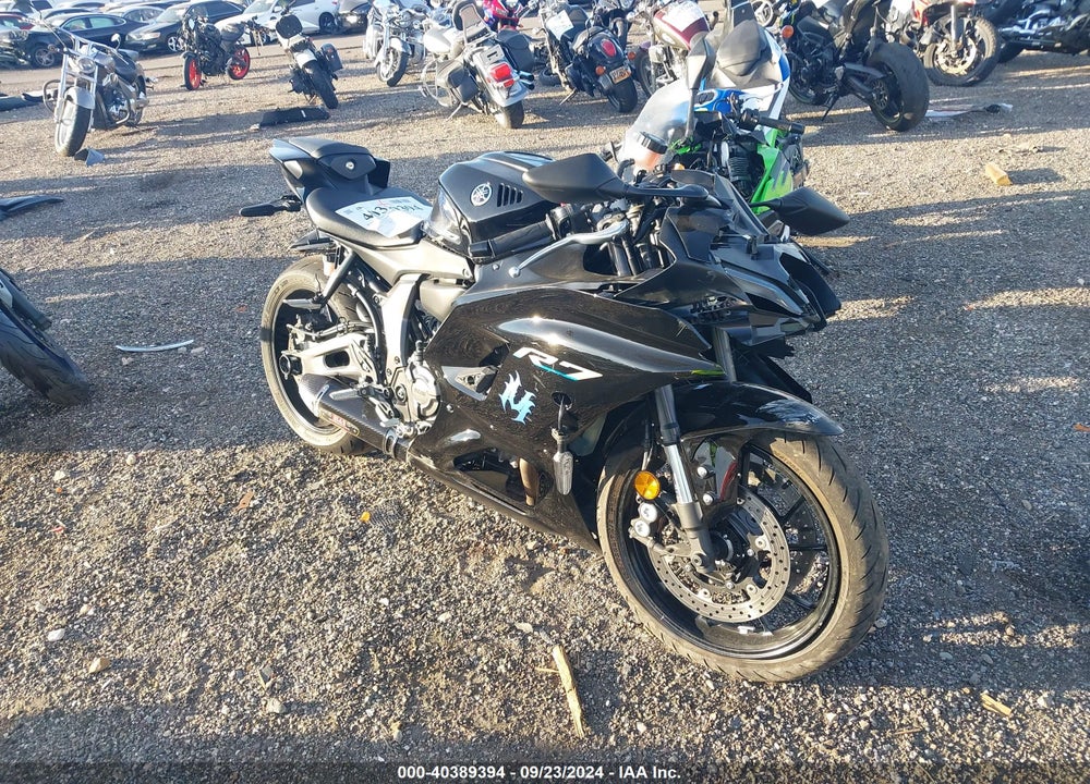 2022 YAMAHA YZFR7 VIN: JYARM38E5NA000909