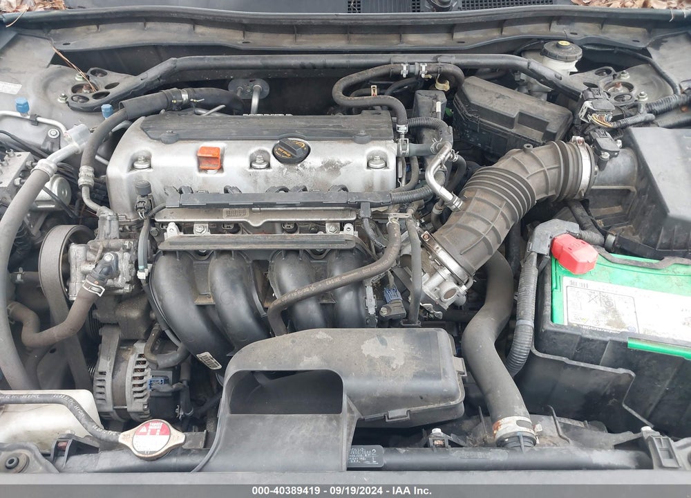 2012 HONDA ACCORD 2.4 EX VIN: 1HGCP2F7XCA165594