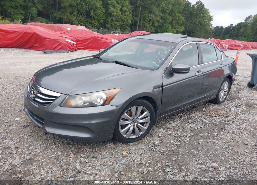 2012 HONDA ACCORD 2.4 EX VIN: 1HGCP2F7XCA165594