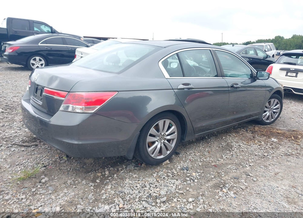 2012 HONDA ACCORD 2.4 EX VIN: 1HGCP2F7XCA165594