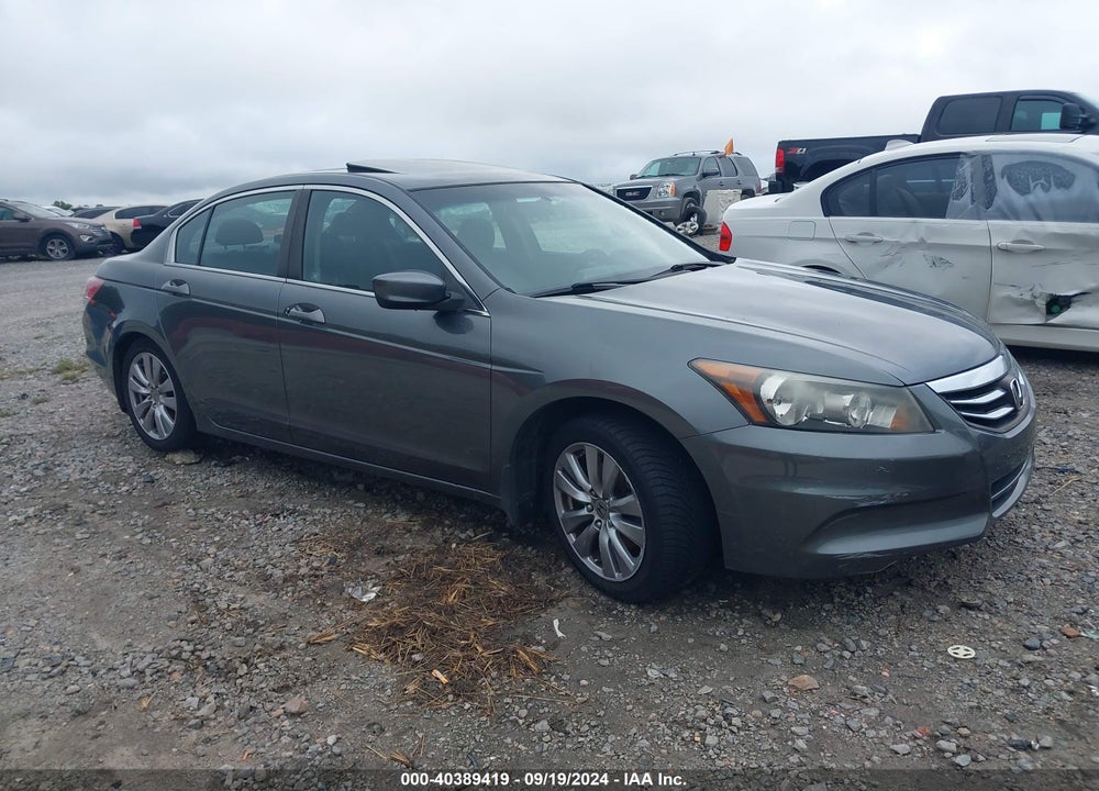 2012 HONDA ACCORD 2.4 EX VIN: 1HGCP2F7XCA165594