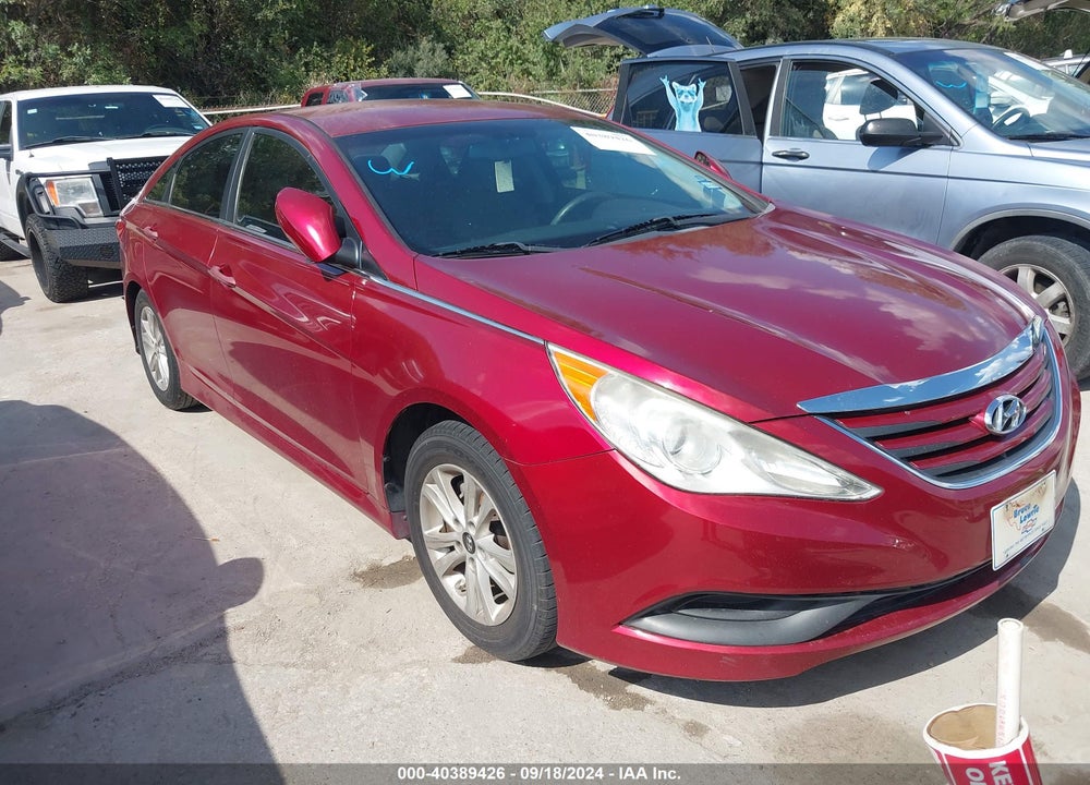 2014 HYUNDAI SONATA GLS VIN: 5NPEB4AC9EH878276
