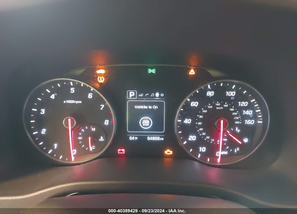 2018 HYUNDAI ELANTRA SPORT VIN: KMHD04LB3JU543158
