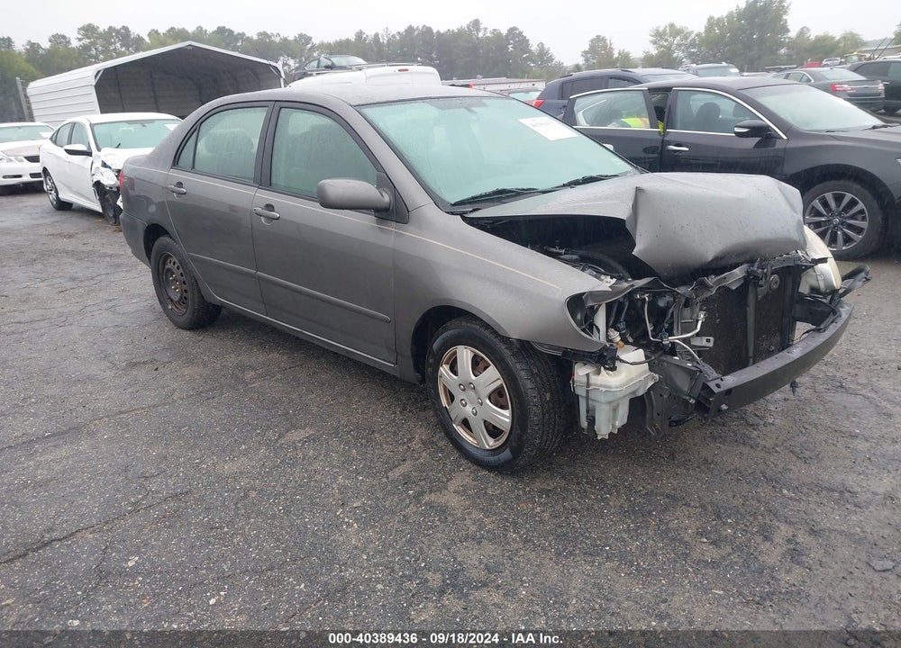 2006 TOYOTA COROLLA LE VIN: 2T1BR32E96C678768