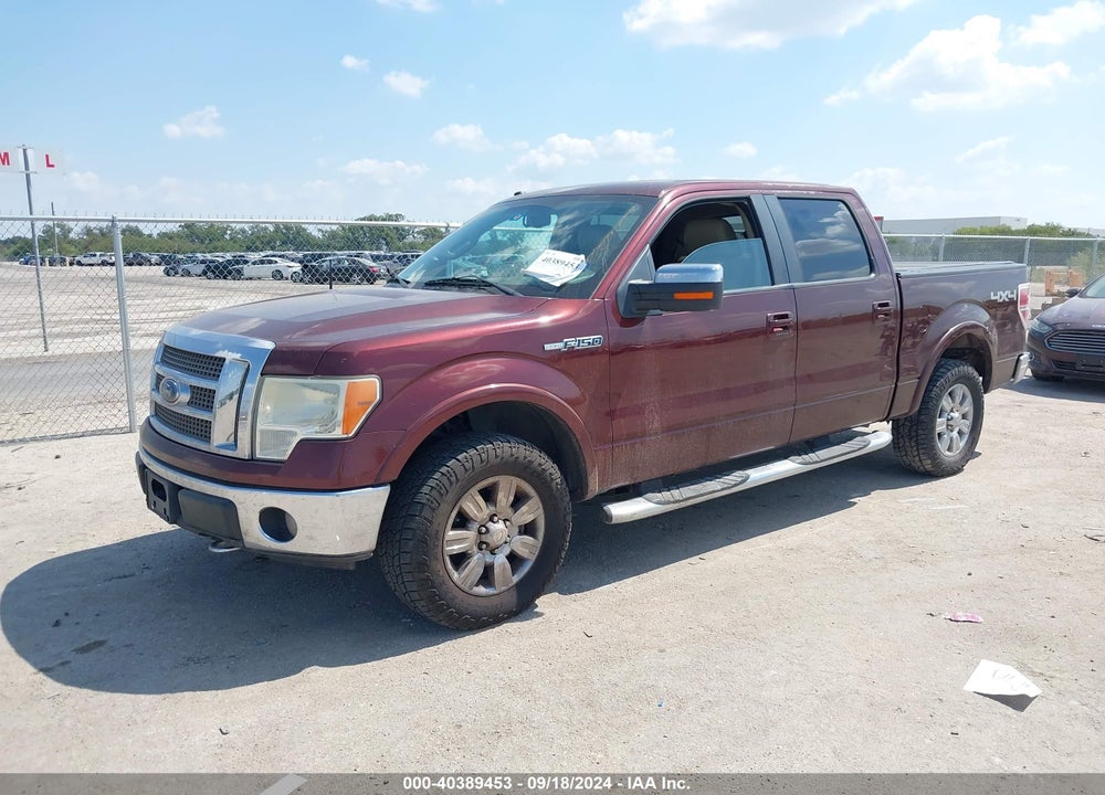 2009 FORD F-150 LARIAT VIN: 1FTPW14V09FA12619