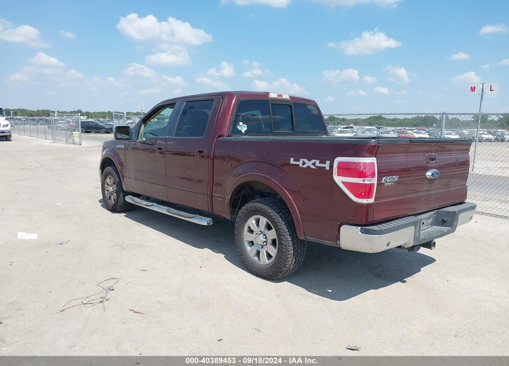 2009 FORD F-150 LARIAT VIN: 1FTPW14V09FA12619