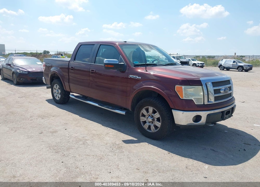 2009 FORD F-150 LARIAT VIN: 1FTPW14V09FA12619