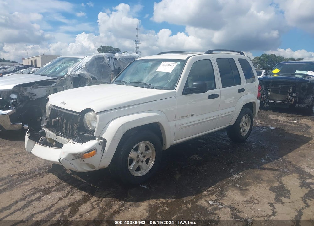 2003 JEEP LIBERTY LIMITED EDITION VIN: 1J4GK58K03W568675