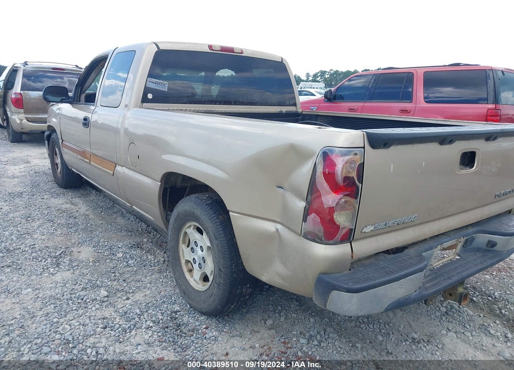 2004 CHEVROLET SILVERADO 1500 LS VIN: 1GCEC19T64Z195054