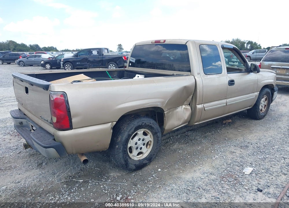 2004 CHEVROLET SILVERADO 1500 LS VIN: 1GCEC19T64Z195054