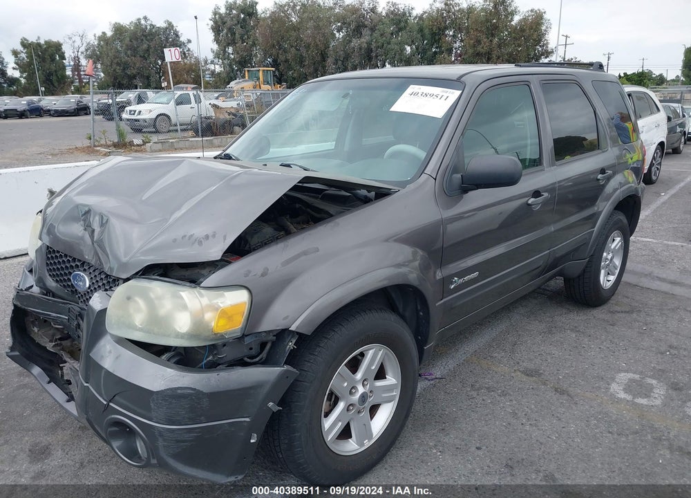 2006 FORD ESCAPE HYBRID VIN: 1FMYU95H96KA69434