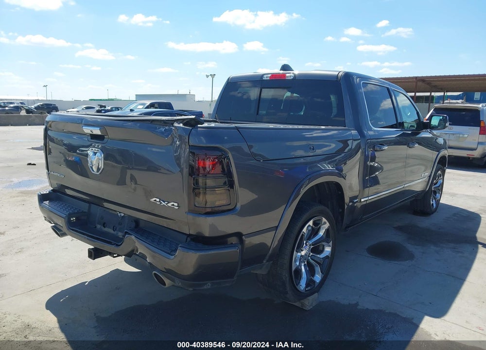 2019 RAM 1500 LIMITED 4X4 5'7 BOX VIN: 1C6SRFHT7KN765056