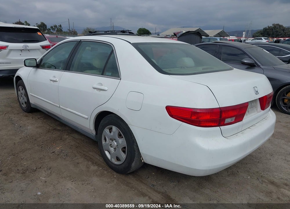 2005 HONDA ACCORD 2.4 LX VIN: 1HGCM56435A107085