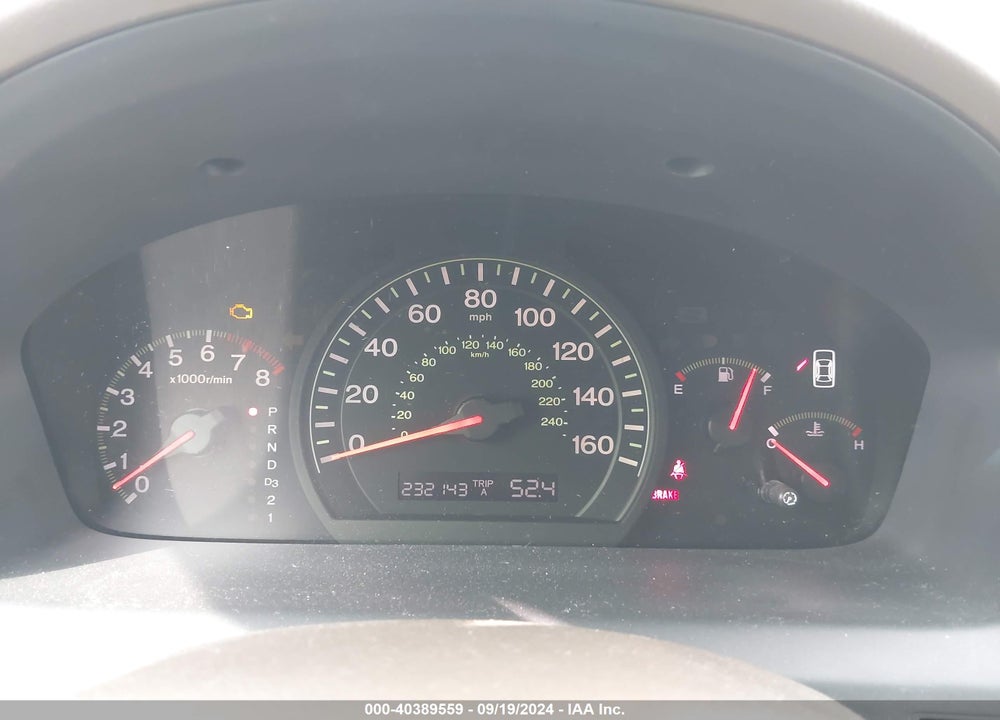 2005 HONDA ACCORD 2.4 LX VIN: 1HGCM56435A107085