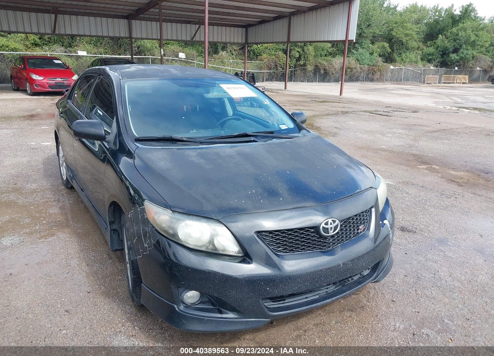 2010 TOYOTA COROLLA S VIN: 2T1BU4EE3AC297927
