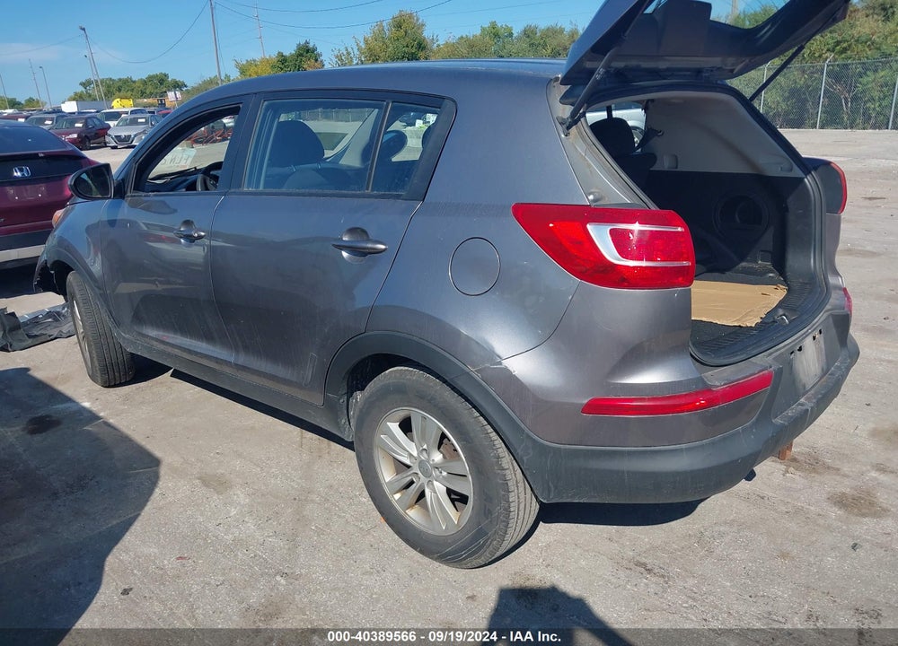 2012 KIA SPORTAGE LX VIN: KNDPB3A25C7189718