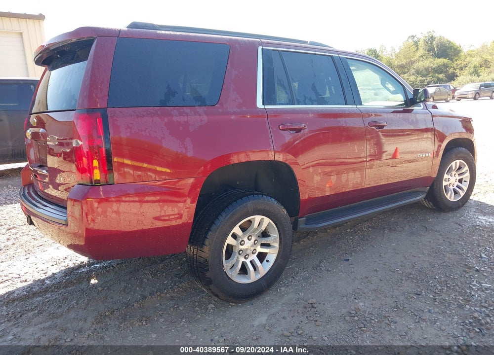 2018 CHEVROLET TAHOE LS VIN: 1GNSCAKC8JR223422