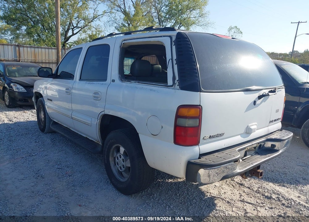 2003 CHEVROLET TAHOE LT VIN: 1GNEK13Z43J218819
