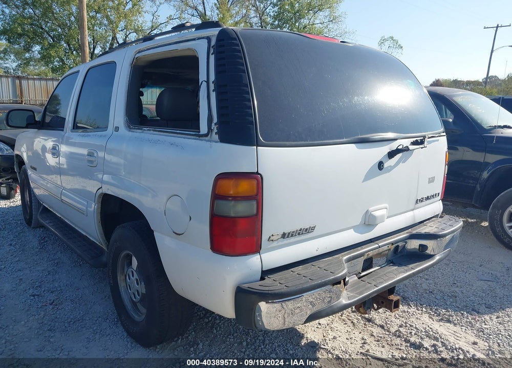 2003 CHEVROLET TAHOE LT VIN: 1GNEK13Z43J218819