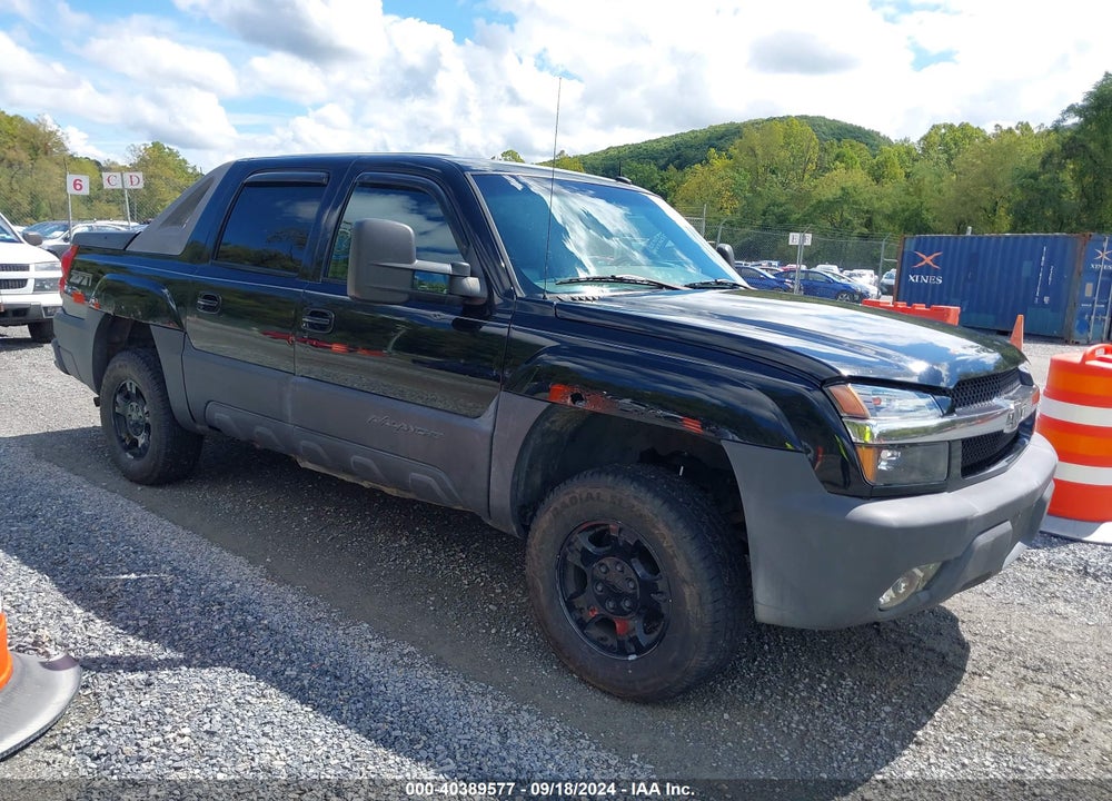 2003 CHEVROLET AVALANCHE 1500 VIN: 3GNEK13T73G139397
