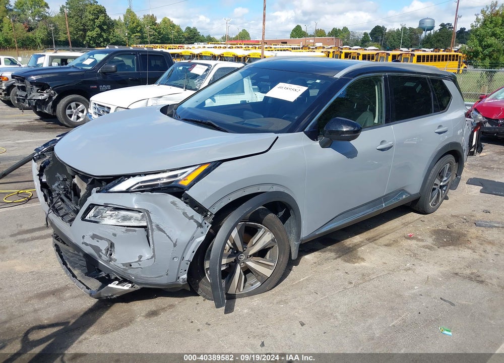 2021 NISSAN ROGUE PLATINUM INTELLIGENT AWD VIN: JN8AT3DD3MW311956
