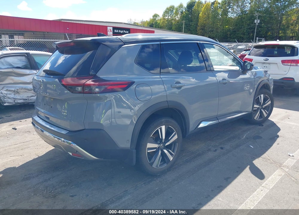 2021 NISSAN ROGUE PLATINUM INTELLIGENT AWD VIN: JN8AT3DD3MW311956
