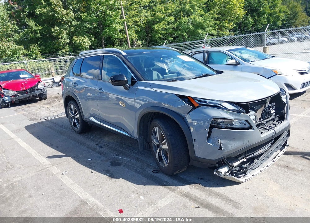 2021 NISSAN ROGUE PLATINUM INTELLIGENT AWD VIN: JN8AT3DD3MW311956