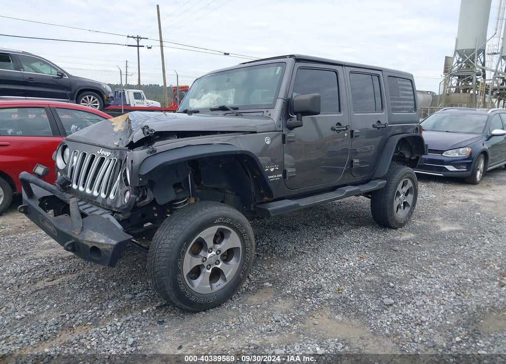 2016 JEEP WRANGLER UNLIMITED SAHARA VIN: 1C4HJWEG2GL278481