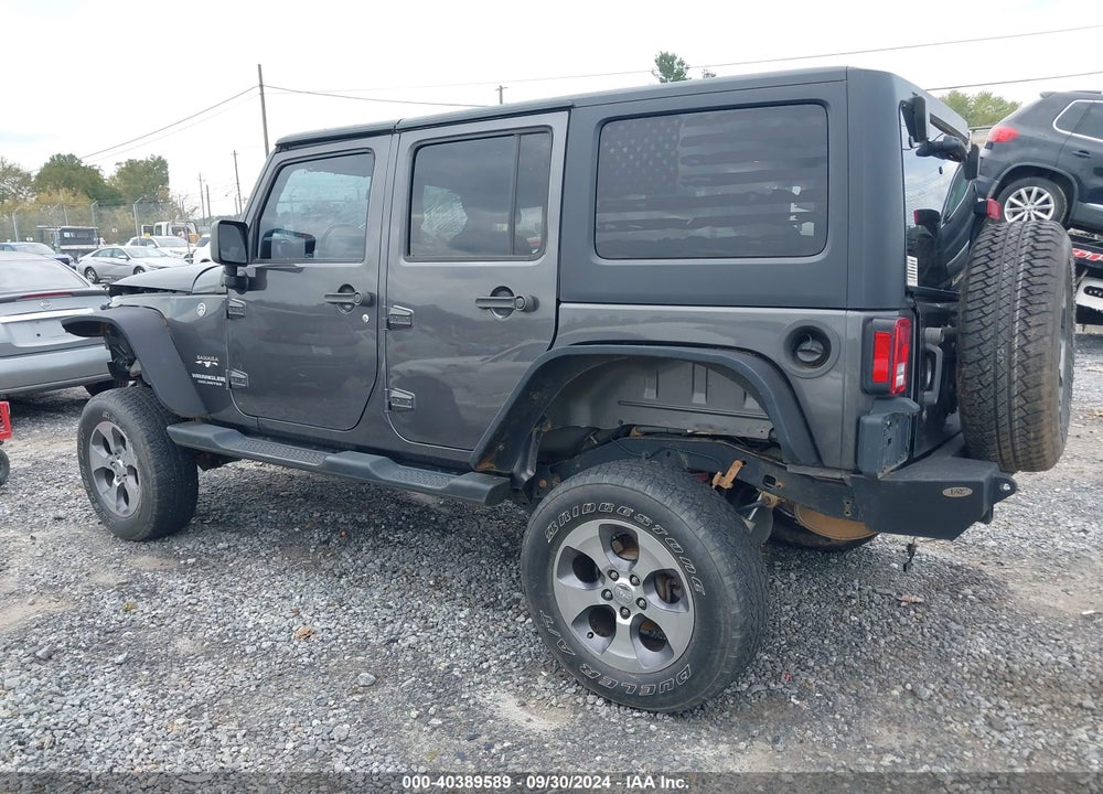 2016 JEEP WRANGLER UNLIMITED SAHARA VIN: 1C4HJWEG2GL278481