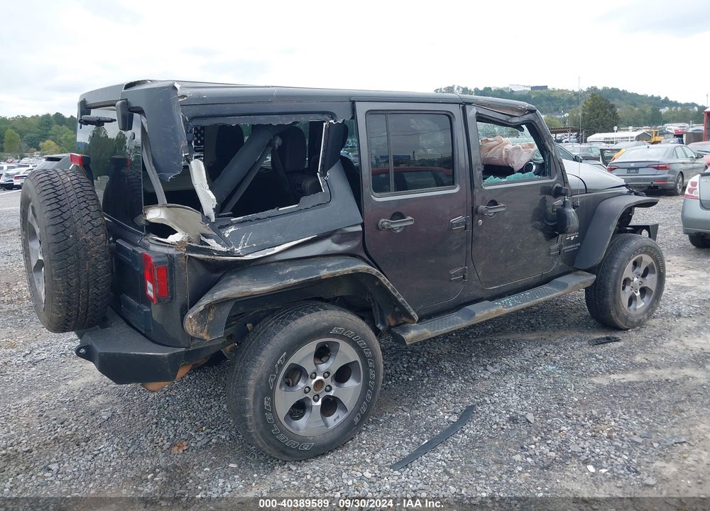 2016 JEEP WRANGLER UNLIMITED SAHARA VIN: 1C4HJWEG2GL278481