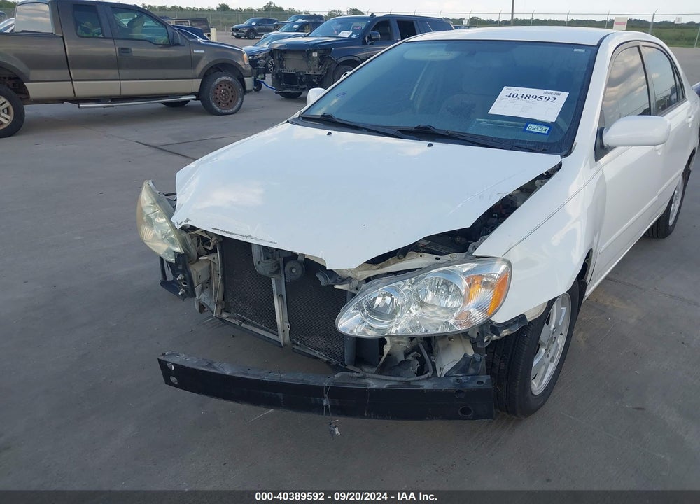 2006 TOYOTA COROLLA LE VIN: JTDBR32E160080880