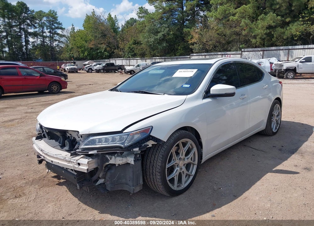 2015 ACURA TLX V6 TECH VIN: 19UUB2F52FA022404