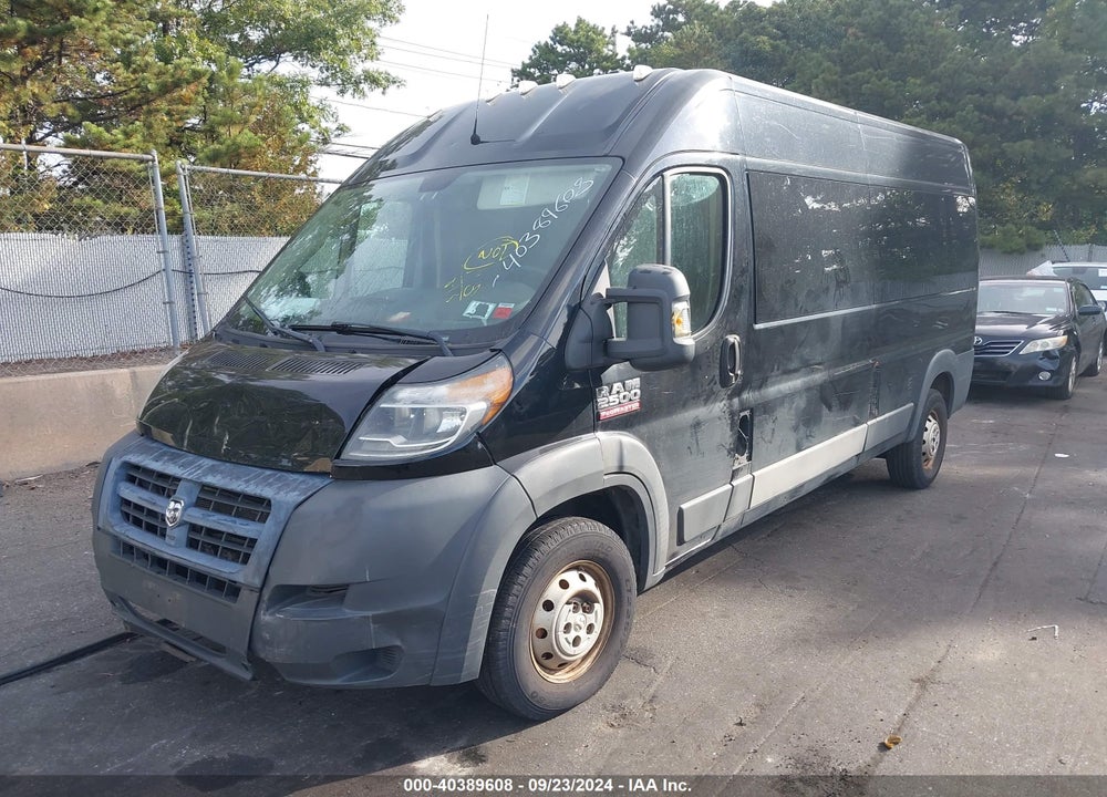 2015 RAM PROMASTER 2500 WINDOW VAN HIGH ROOF VIN: 3C6TRVPG7FE508766