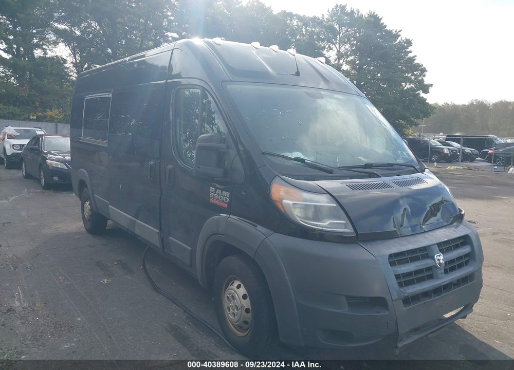 2015 RAM PROMASTER 2500 WINDOW VAN HIGH ROOF VIN: 3C6TRVPG7FE508766