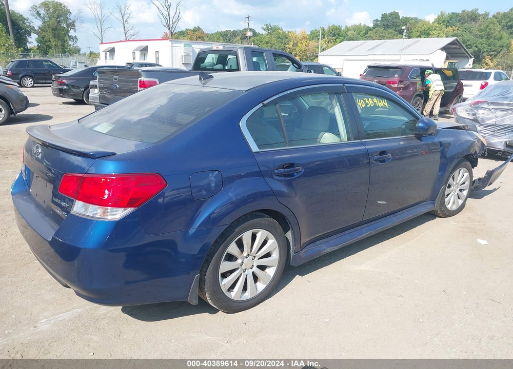 2011 SUBARU LEGACY 3.6R LIMITED VIN: 4S3BMDL67B2218500
