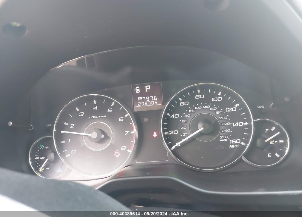2011 SUBARU LEGACY 3.6R LIMITED VIN: 4S3BMDL67B2218500