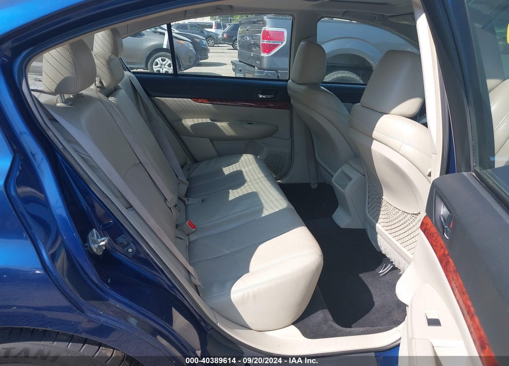 2011 SUBARU LEGACY 3.6R LIMITED VIN: 4S3BMDL67B2218500