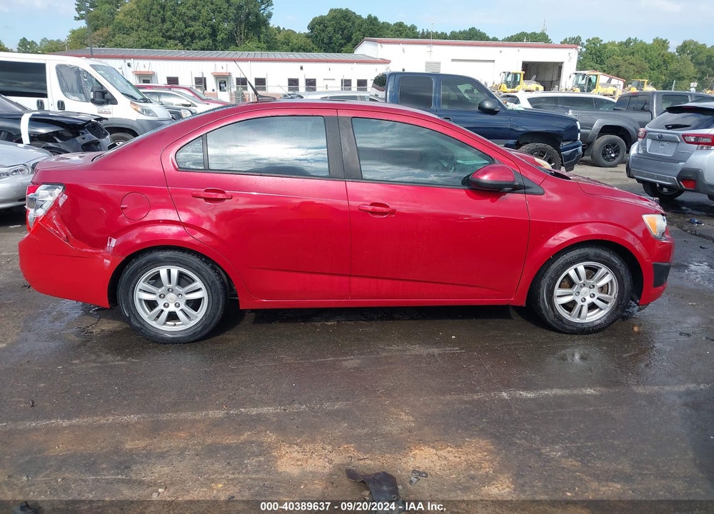 2012 CHEVROLET SONIC 2LS VIN: 1G1JA5SH0C4113079