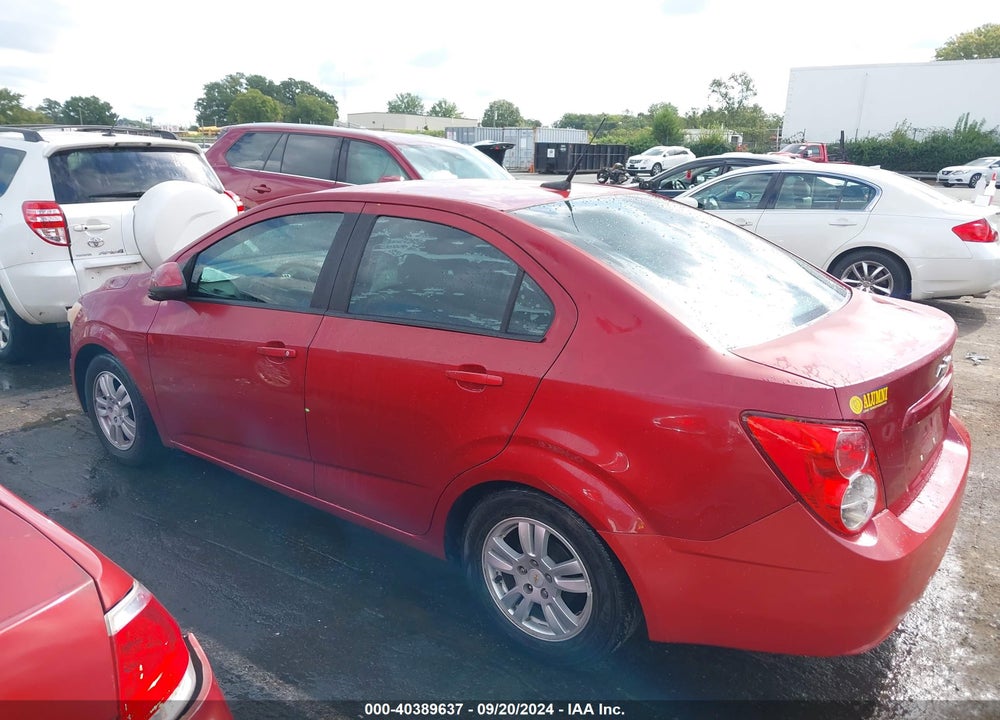 2012 CHEVROLET SONIC 2LS VIN: 1G1JA5SH0C4113079